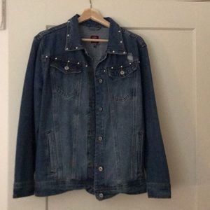 Denim oversize jacket